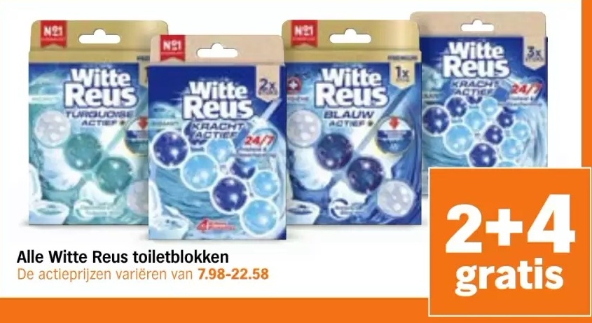 Witte Reus toiletblokken