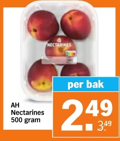 AH Nectarines 500 gram