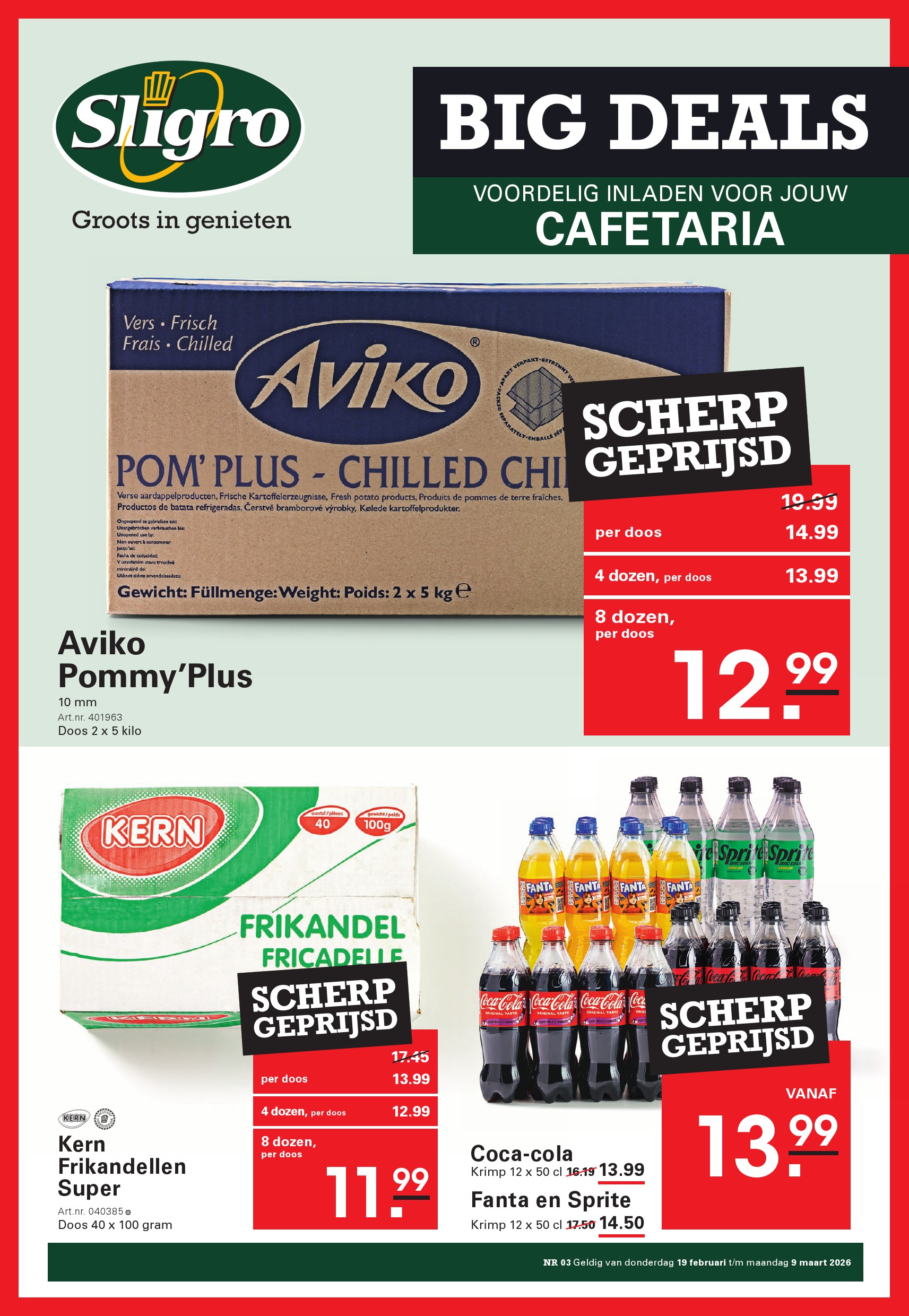 Sligro Big Deals Folder Week 8-9-10
