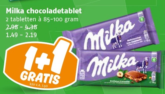 Milka chocoladetablet