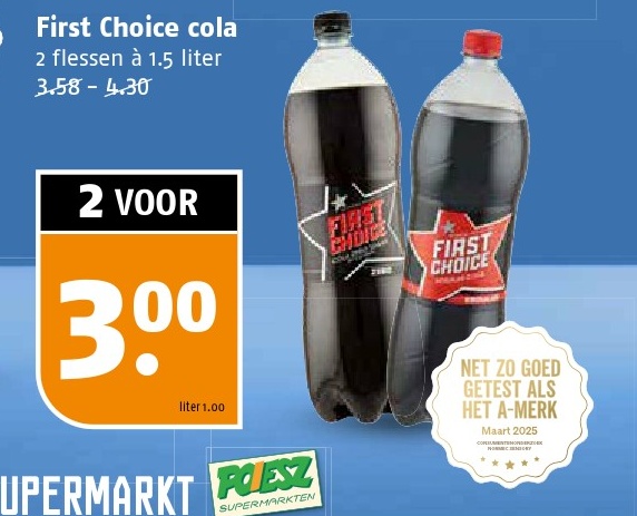 First Choice cola