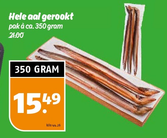 Hele aal gerookt