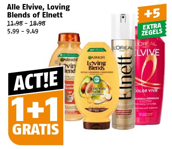Alle Elvive, Loving Blends of Elnett