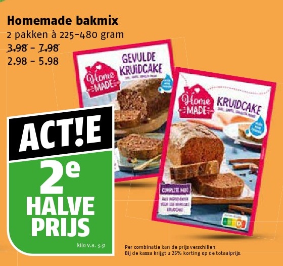 Homemade bakmix