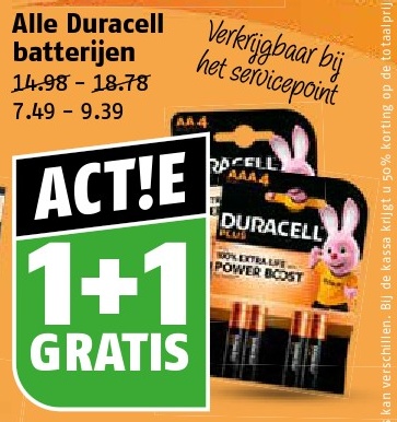 Duracell batterijen