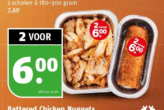 Battered Chicken Nuggets