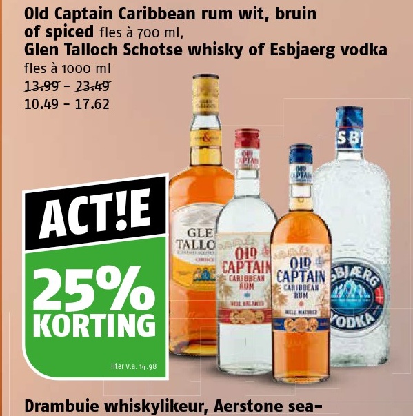 Old Captain Caribbean rum
