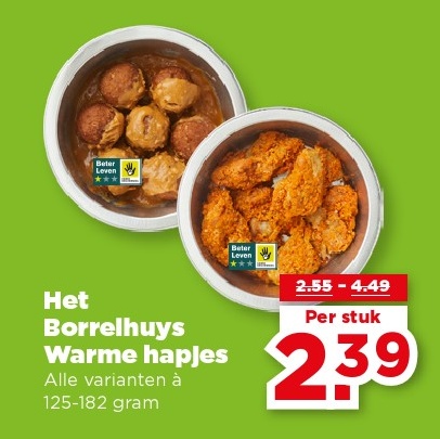 Het Borrelhuys Warme hapjes