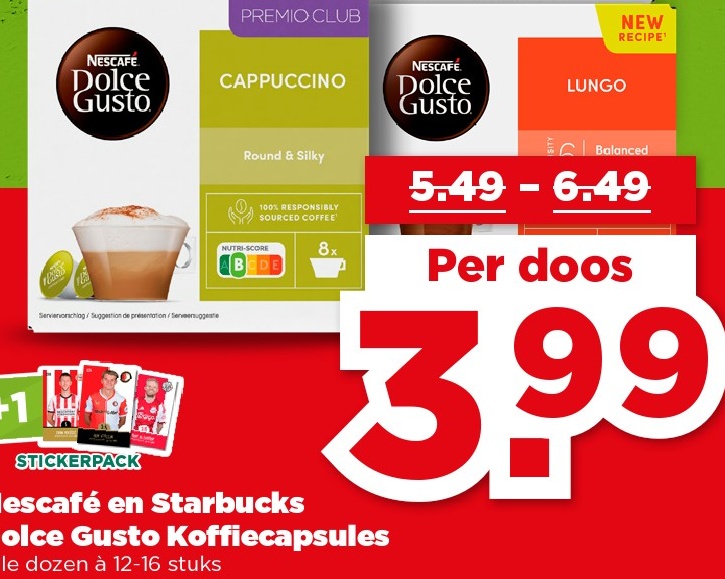 Nescafé Dolce Gusto Koffiecapsules