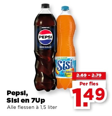 Pepsi, Sisi en 7Up