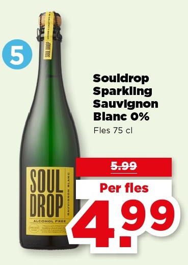 Souldrop Sparkling Sauvignon Blanc 0%