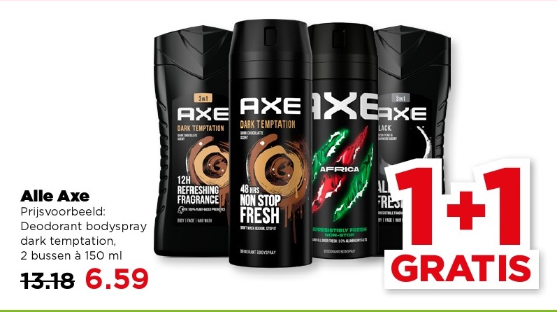 Axe Deodorant bodyspray dark temptation