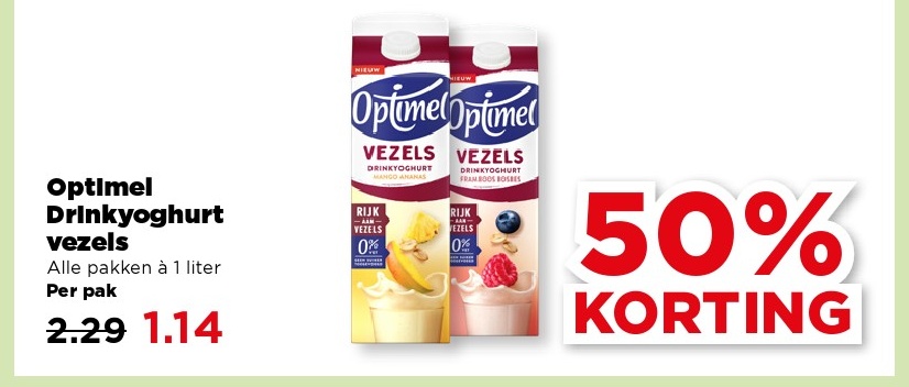 Optimel Drinkyoghurt vezels