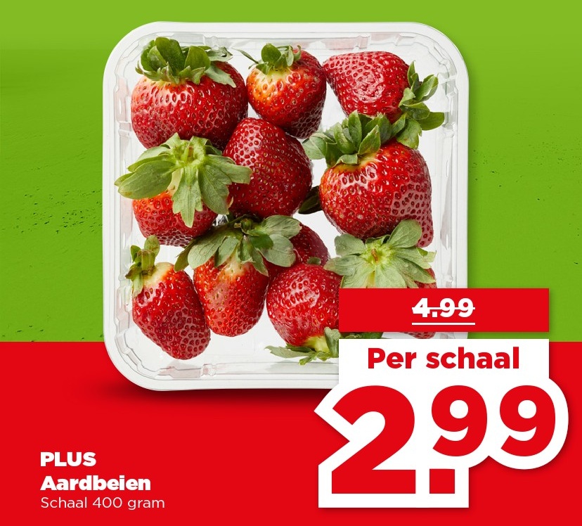 PLUS Aardbeien
