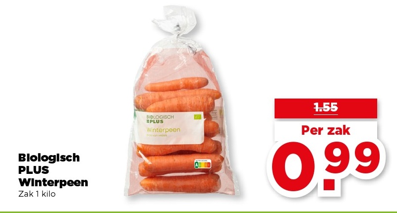Biologisch PLUS Winterpeen