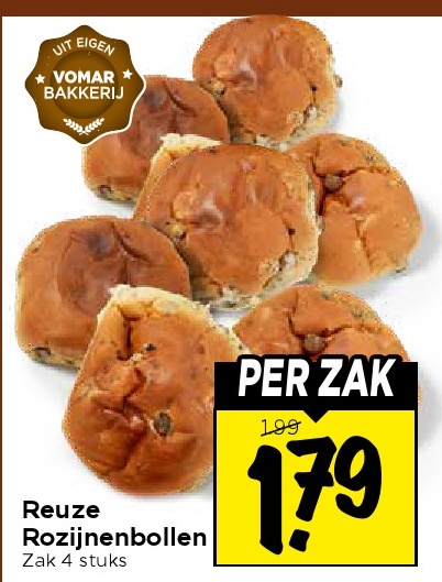 Reuze Rozijnenbollen