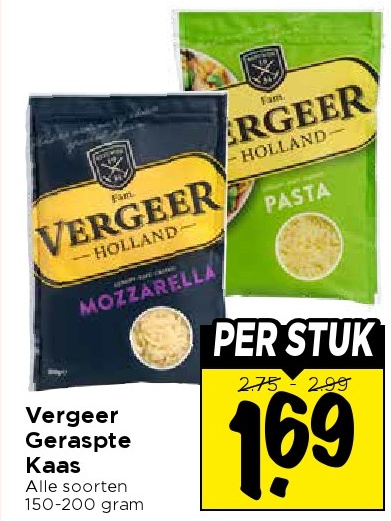 Vergeer Geraspte Kaas