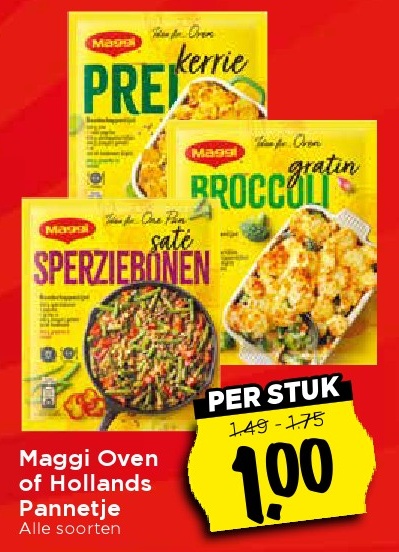 Maggi Oven of Hollands Pannetje