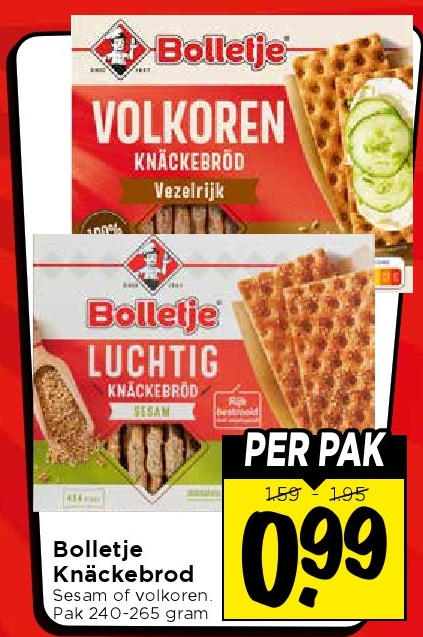 Bolletje Knäckebrod