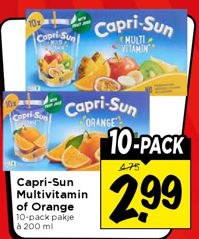 Capri-Sun Multivitamin of Orange