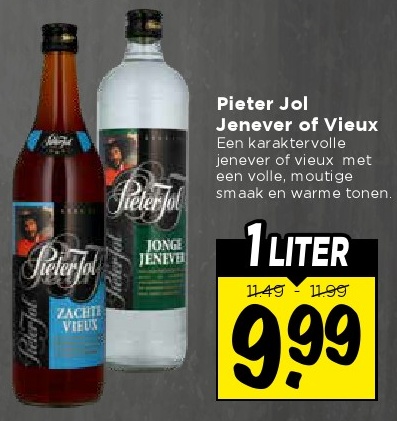 Pieter Jol Jenever of Vieux