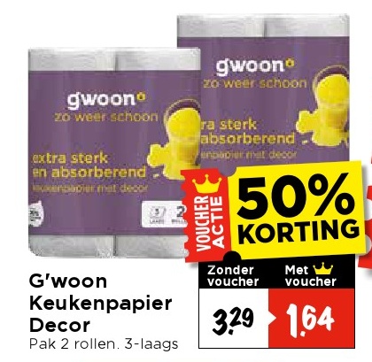 G'woon Keukenpapier Decor