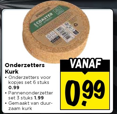 Onderzetters Kurk