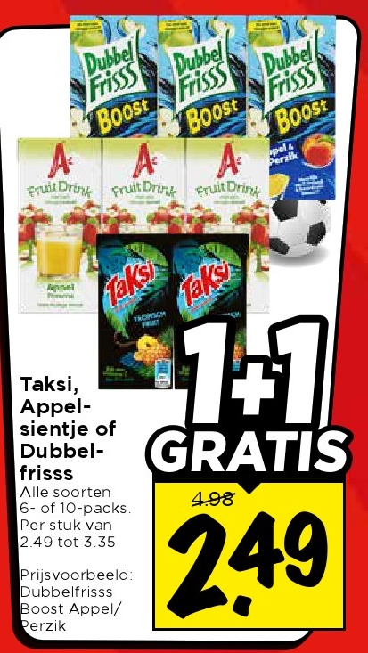 Taksi, Appelsientje of Dubbelfriss