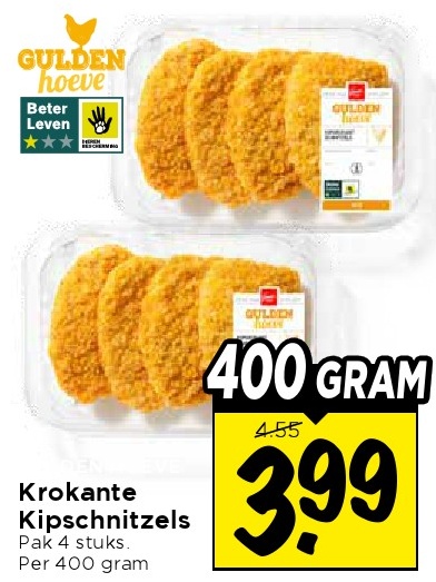 Krokante Kipschnitzels
