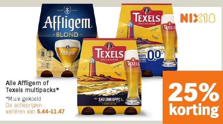 Affligem or Texels multipacks