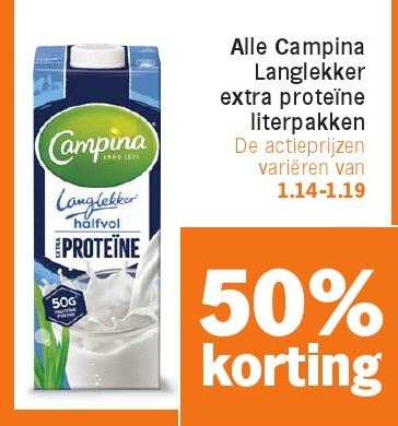 Campina Langlekker extra proteïne
