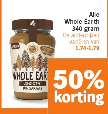 Whole Earth Smooth Pindakaas