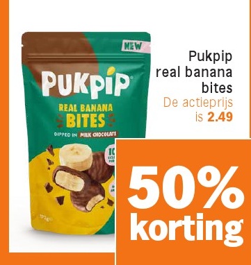 Pukpip real banana bites