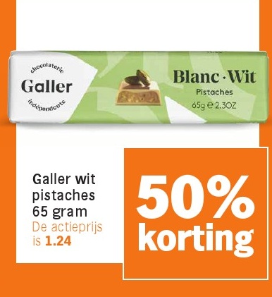 Galler wit pistaches