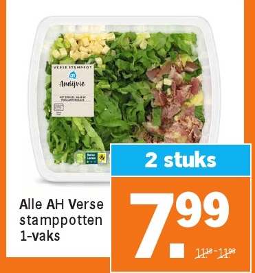 Alle AH Verse stamppotten 1-vaks