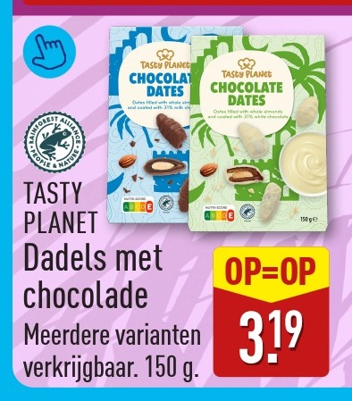 Dadel met chocolade