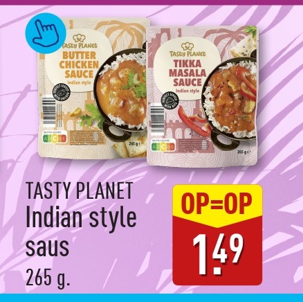 Tasty Planet Indian style saus