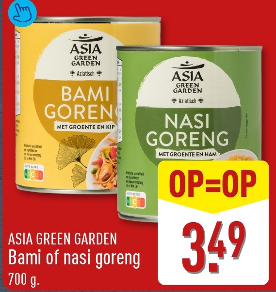 Bami of nasi goreng