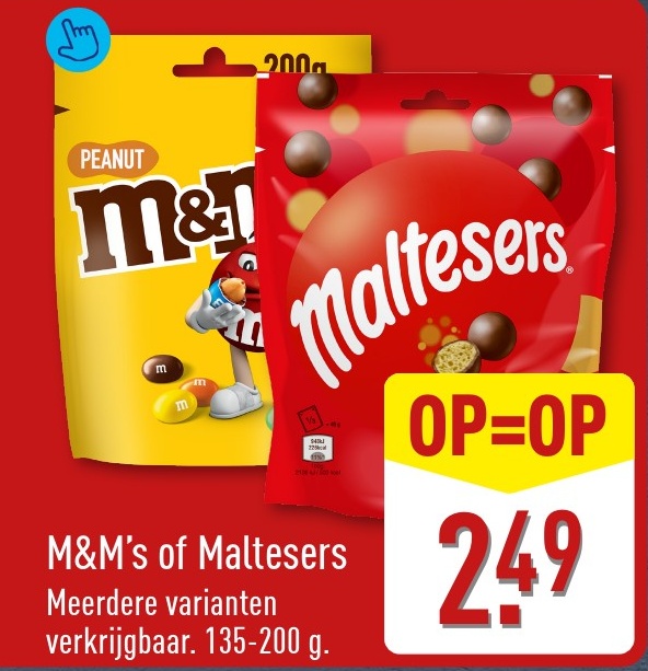 M&M's of Maltesers
