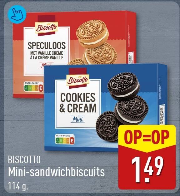 Mini-sandwichbiscuits