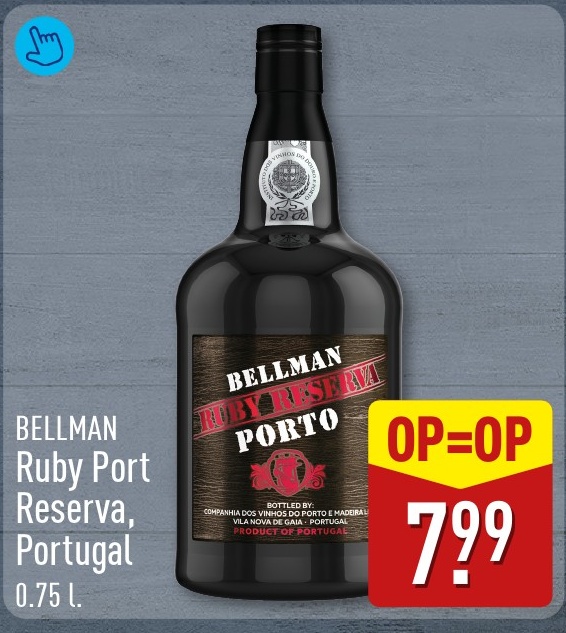 BELLMAN Ruby Port Reserva, Portugal