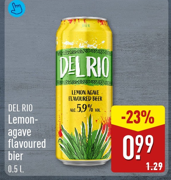 DEL RIO Lemon-agave flavoured beer