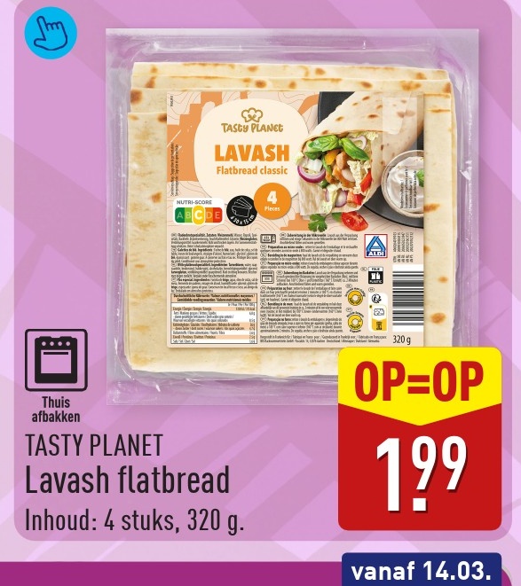 Lavash flatbread