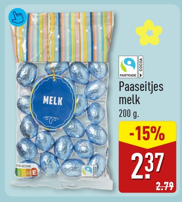 Paaseitjes melk
