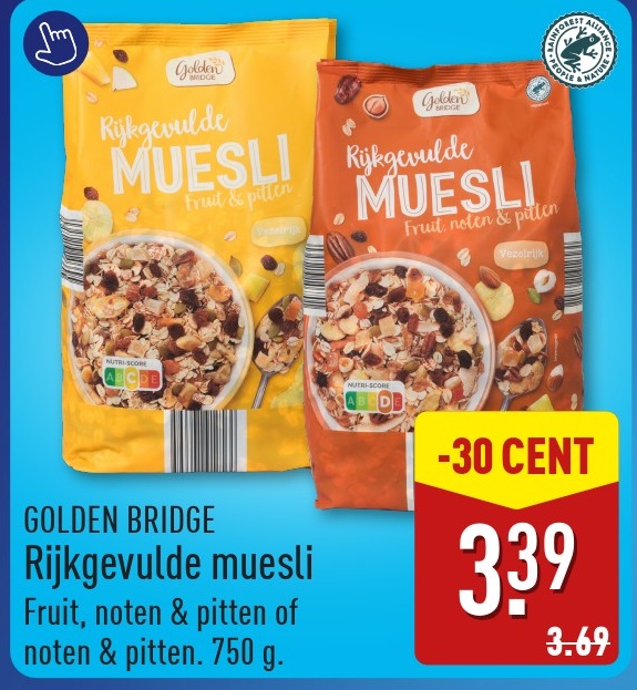 Rijkgevulde muesli