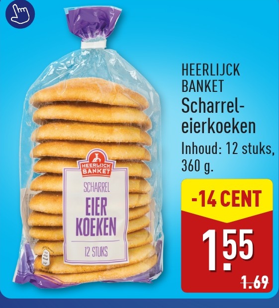 Scharrel-eierkoeken
