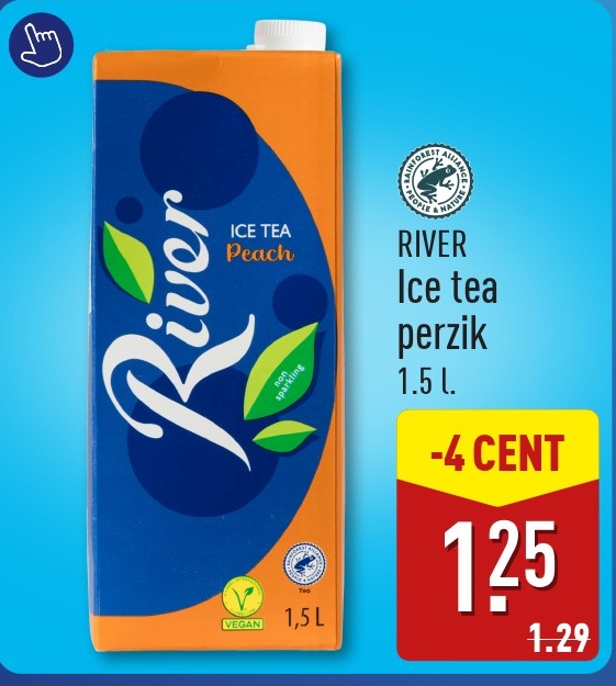 RIVER Ice tea persik