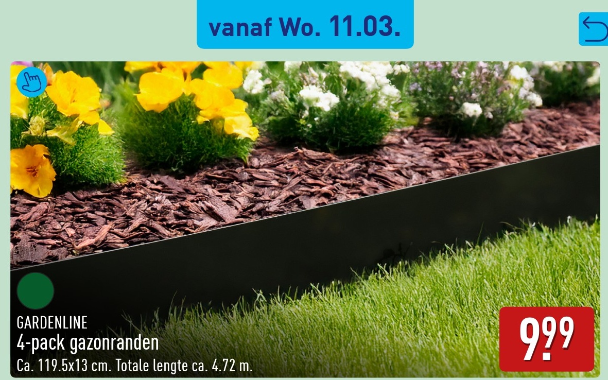 4-pack gazonranden