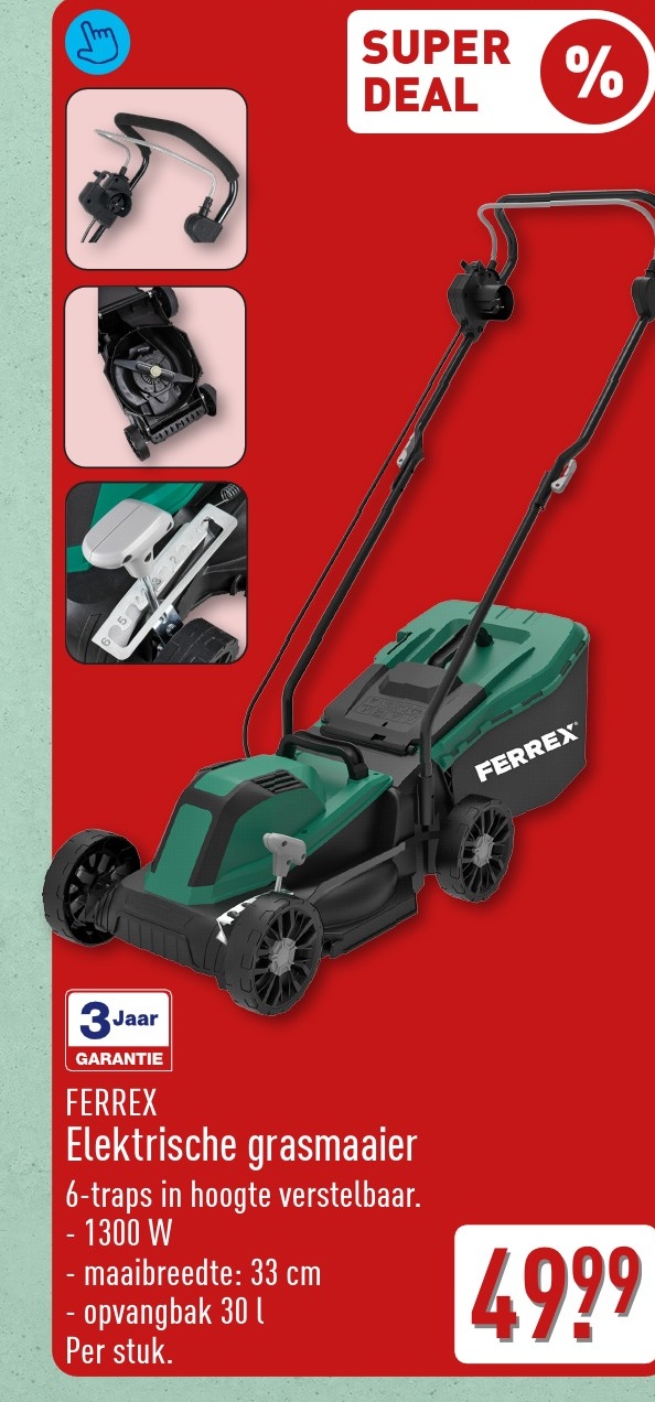 FERREX Elektrische grasmaaier