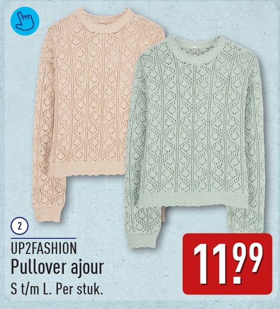 Pullover ajour